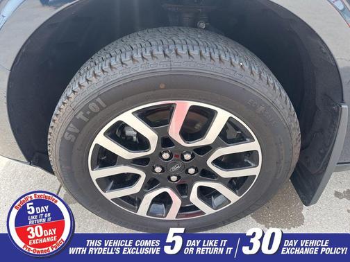 Blue 2022 Ford Maverick Lariat