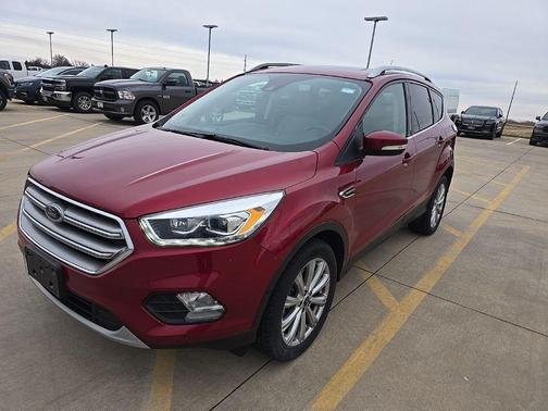 Ruby Red 2017 Ford Escape Titanium