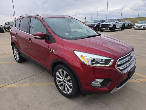 Ruby Red 2017 Ford Escape Titanium