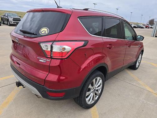 Ruby Red 2017 Ford Escape Titanium