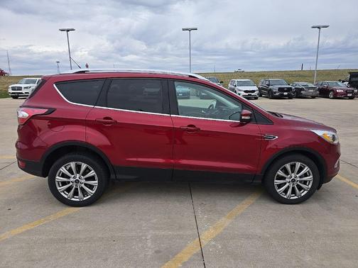 Ruby Red 2017 Ford Escape Titanium