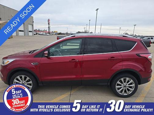 Ruby Red 2017 Ford Escape Titanium