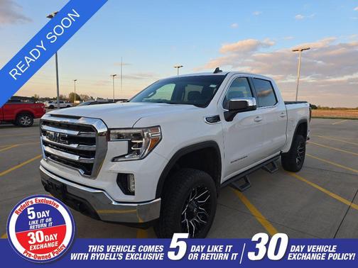 Summit White 2019 GMC Sierra 1500 SLE