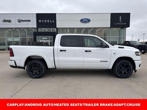 Bright White Clearcoat 2026 RAM 1500 Big Horn/Lone Star
