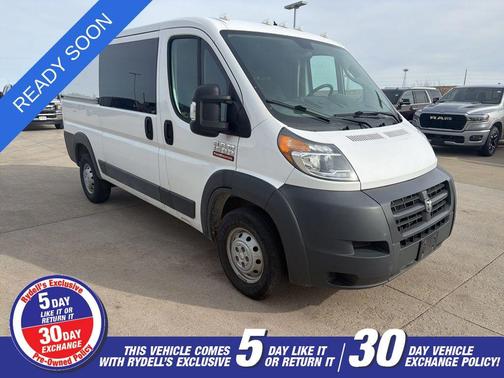 Bright White Clearcoat 2017 RAM ProMaster 1500 Low Roof