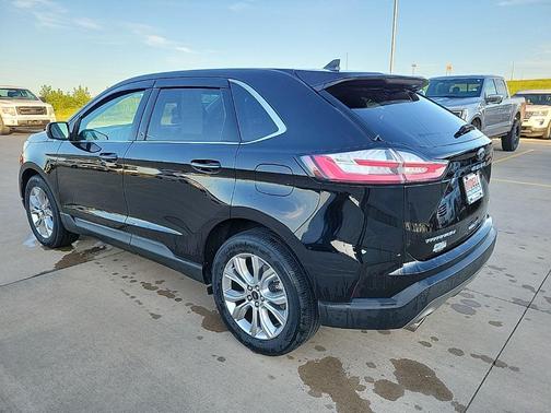 Black Metallic 2024 Ford Edge Titanium