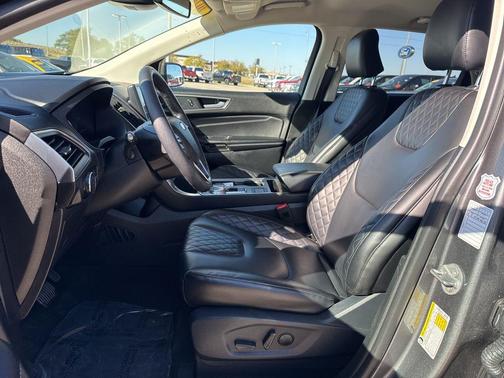Carbonized Gray Metallic 2024 Ford Edge Titanium