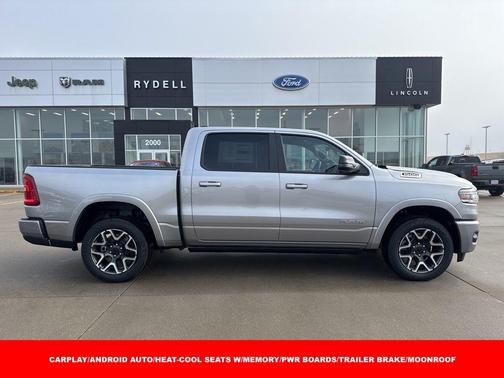 Billet Silver Metallic Clearcoat 2026 RAM 1500 Laramie