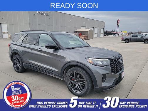 Carbonized Gray Metallic 2025 Ford Explorer ST