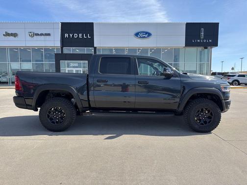 Forged Blue Metallic 2026 RAM 1500 RHO Crew Cab 4x4 5'7' Box