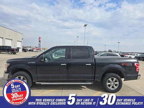 Shadow Black 2018 Ford F-150 XLT