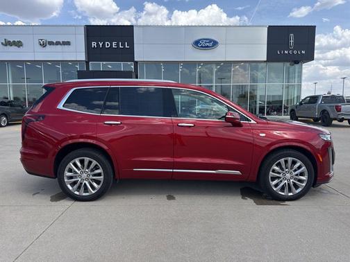 Radiant Red Tintcoat 2024 Cadillac XT6 Premium Luxury AWD