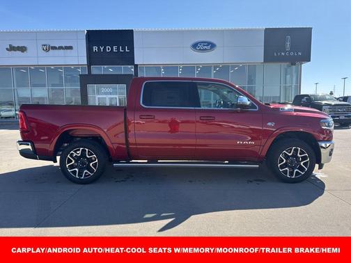 Molten Red Pearlcoat 2026 RAM 1500 Laramie