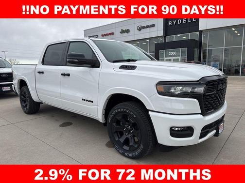 Bright White Clearcoat 2026 RAM 1500 Big Horn/Lone Star