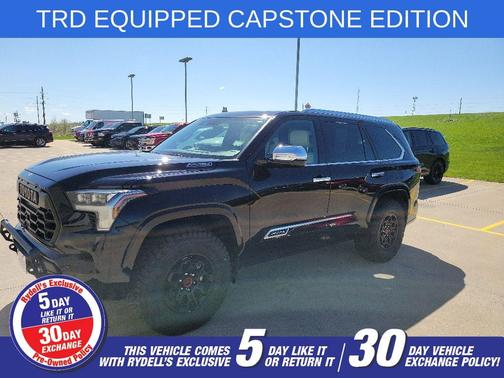 Midnight Black Metallic 2023 Toyota Sequoia Capstone