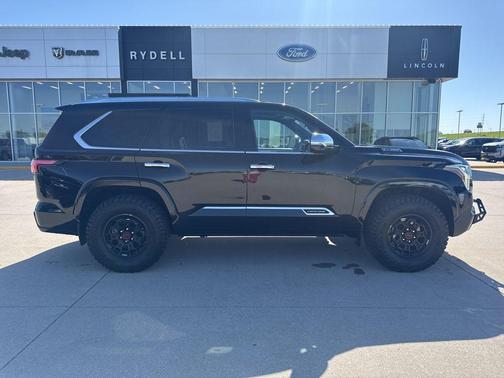 Midnight Black Metallic 2023 Toyota Sequoia Capstone