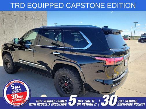 Midnight Black Metallic 2023 Toyota Sequoia Capstone