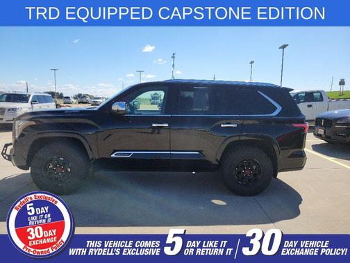 Midnight Black Metallic 2023 Toyota Sequoia Capstone