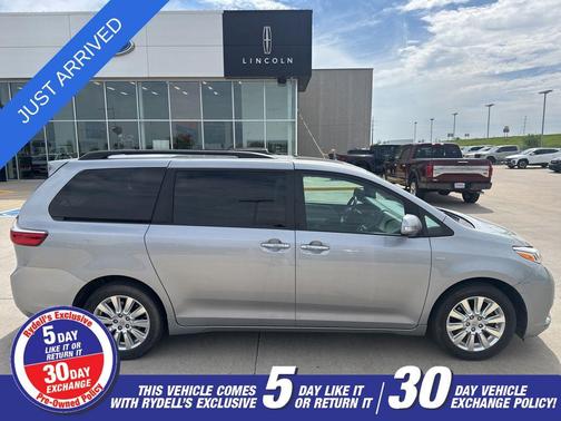 Silver Sky Metallic 2017 Toyota Sienna Limited