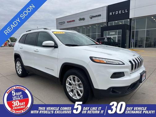 Bright White Clearcoat 2018 Jeep Cherokee Latitude Plus