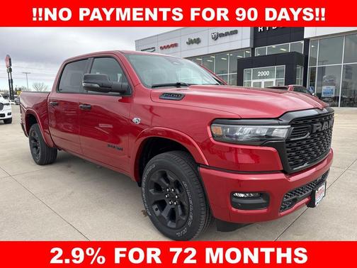 Molten Red Pearlcoat 2026 RAM 1500 Big Horn/Lone Star