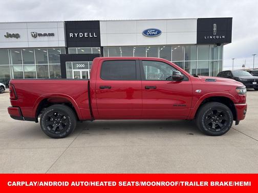 Molten Red Pearlcoat 2026 RAM 1500 Big Horn/Lone Star