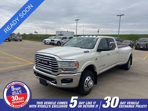 Pearl White 2019 RAM 3500 Longhorn