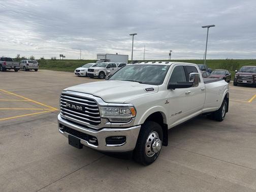 Pearl White 2019 RAM 3500 Longhorn