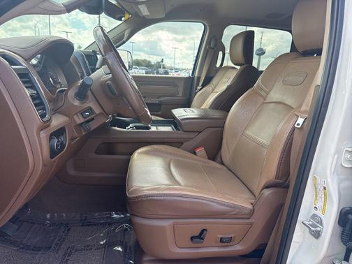Pearl White 2019 RAM 3500 Longhorn
