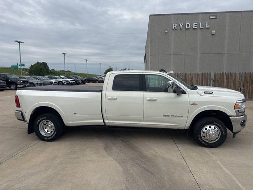 Pearl White 2019 RAM 3500 Longhorn