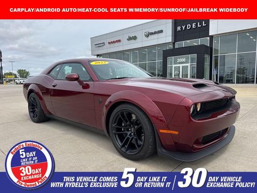 Octane Red Pearlcoat 2023 Dodge Challenger SRT Hellcat