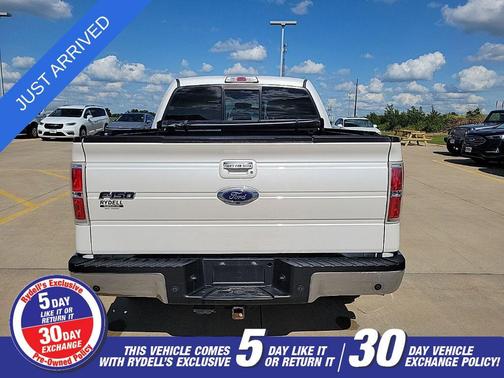 White Platinum Metallic Tri-Coat 2014 Ford F-150 Lariat