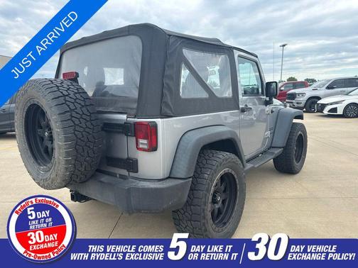 Billet Silver Metallic Clearcoat 2015 Jeep Wrangler Sport