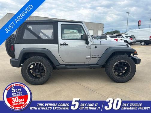 Billet Silver Metallic Clearcoat 2015 Jeep Wrangler Sport