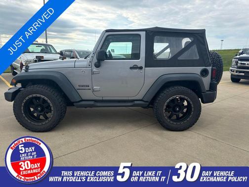Billet Silver Metallic Clearcoat 2015 Jeep Wrangler Sport