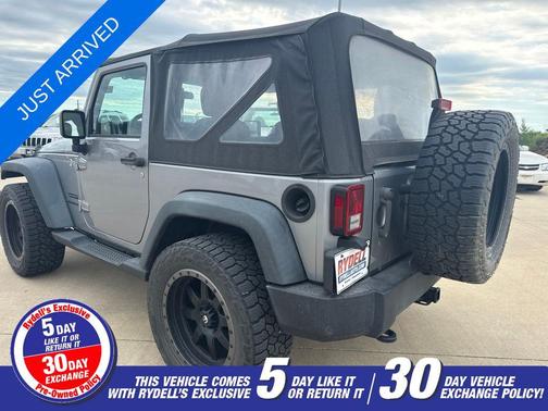 Billet Silver Metallic Clearcoat 2015 Jeep Wrangler Sport