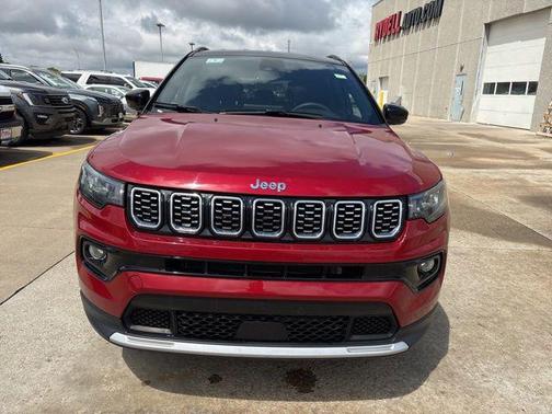 Red Hot Pearlcoat 2025 Jeep Compass Limited