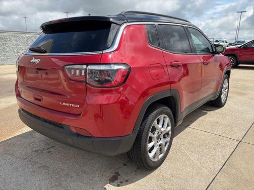 Red Hot Pearlcoat 2025 Jeep Compass Limited