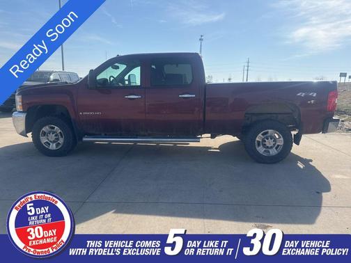 Deep Ruby Metallic 2008 Chevrolet Silverado 2500 LTZ H/D Crew Cab