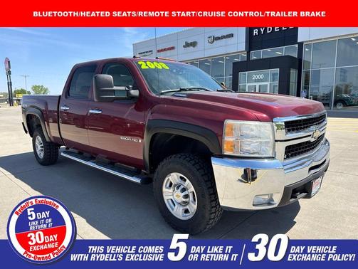 Deep Ruby Metallic 2008 Chevrolet Silverado 2500 LTZ H/D Crew Cab