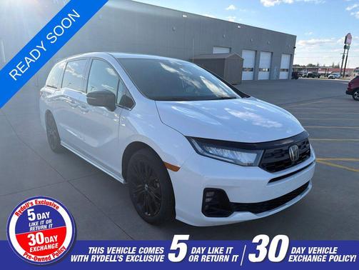 Platinum White Pearl 2025 Honda Odyssey Sport-L