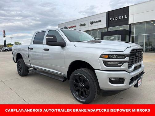 Silver Zynith 2026 RAM 2500 Black Express Crew Cab 4x4 6'4' Box