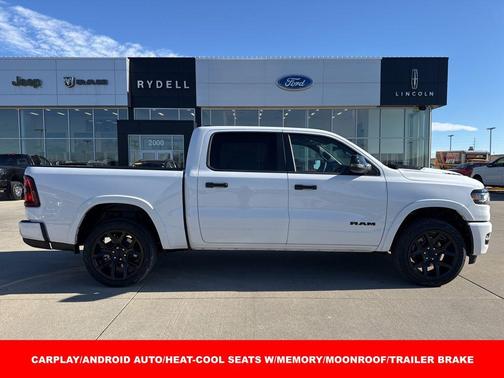 Bright White Clearcoat 2026 RAM 1500 Laramie