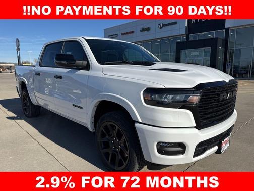 Bright White Clearcoat 2026 RAM 1500 Laramie