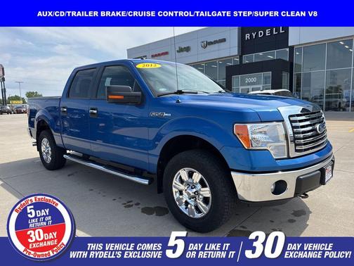 Blue Flame Metallic 2012 Ford F-150 XLT
