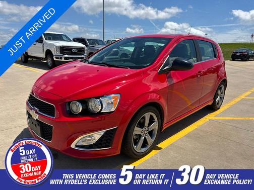 Victory Red 2013 Chevrolet Sonic RS