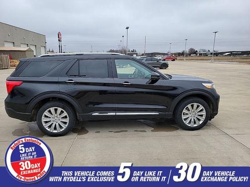 Agate Black Metallic 2023 Ford Explorer Limited