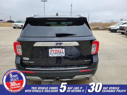 Agate Black Metallic 2023 Ford Explorer Limited