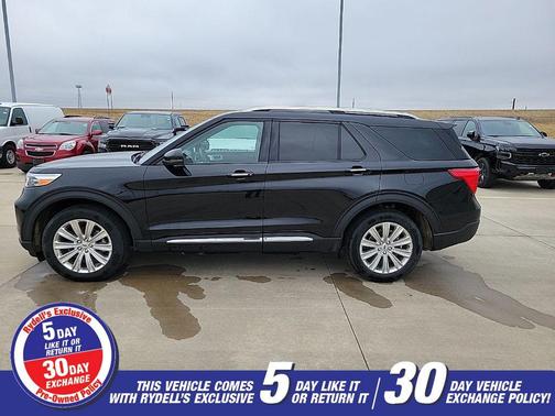 Agate Black Metallic 2023 Ford Explorer Limited