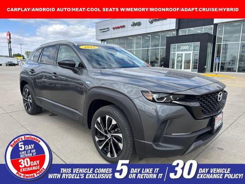 Machine Gray Metallic 2025 Mazda CX-50 Hybrid Premium Plus Package